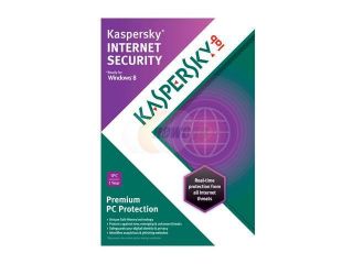 Kaspersky Internet Security 2013 1 Users 1 Pcs New SEALED in The Box