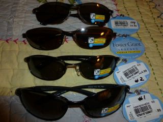 Foster Grant Sunglasses Wire Frame Premium Legends 100 UVA UV Retails