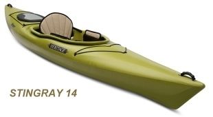 Heritage Stingray 14 Kayak New in Blue