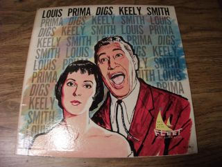 Louis Prima Digs Keely Smith LP Record Fleet FL 101