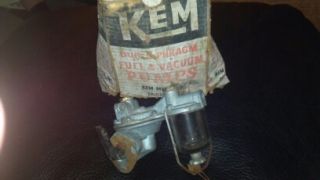 KEM Duraphragm Fuel Vacuum Pump