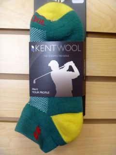 Kentwool Mens Tour Profile Golf Socks Large Augusta Commerative