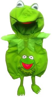 Kermit Frog The Muppets Green Monsters Fancy Dress Up Costume Party 1