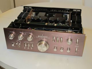 Kenwood 650 supreme amplifier amp with bronze face plate NEW PICTURES