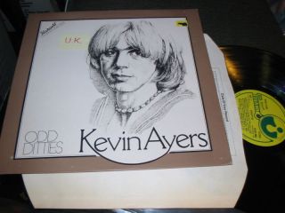 Kevin Ayers Odd Ditties 76 Harvest LP Soft Machine Orig