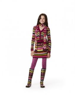  Zigzag M Chevron Cardigan Sweater and L Skirt Set Target Girls kids