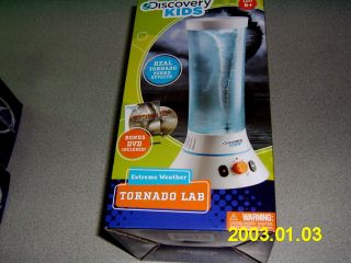 New Discovery Kids Extreme Weather Tornado Lab with Sounds and DVD