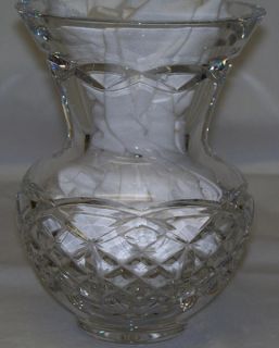 Signed Waterford Kieran Large Squat Vase