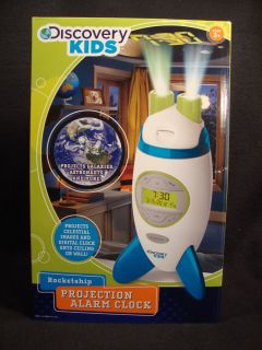 Discovery Kids Rocketship Projection Digital Alarm Clock Projects