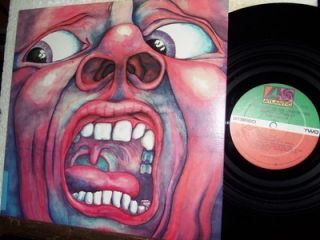 King Crimson In The Court Of The Crimson King LP First Press Clean