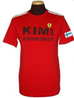 Kimi Raikkonen Scuderia Ferrari F1 T Shirt XL