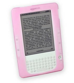 Cover Up  Kindle 2 Pink Silicone Case