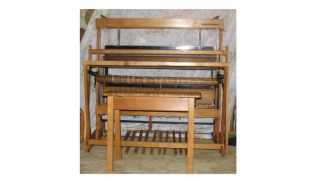 Macomber 40 Ad A Harness Weaving Loom with Bench and Accessories