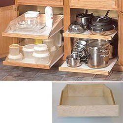 Slide A Shelf Kitchen Pantry Set of Two by Slide A Shelf So 42422 M