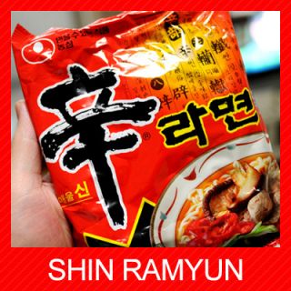 New Korean Shin Ramyun Ramen Instant Noodles Hot 10PKTS