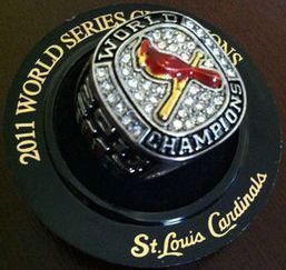 2011 World Series St Louis Cardinals SGA Replica Ring