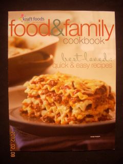 New Kraft Food Family Cookbook Magazine Holiday 2011