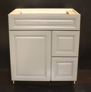 Kraftmaid Maple Bathroom Vanity Sink Base Cabinet 30 Granite Tops in