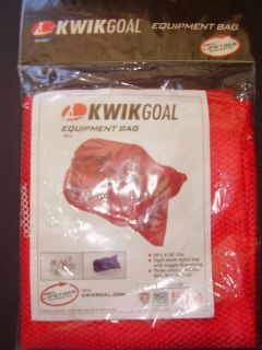 Kwik Goal Equipment Bag Red