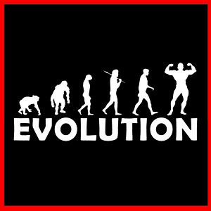 Bodybuilding Evolution Gym Evolve Bodybuilder T Shirt