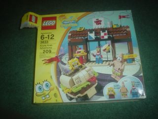 Lego 3833 Spongebob Squarepants Krusty Krab Adventures Set Nice
