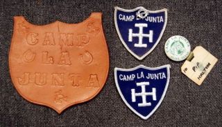 Vintage Patch Coll Camp La Junta Miscellaneous