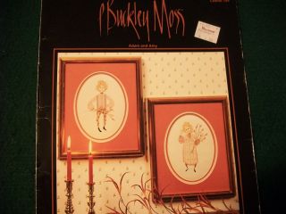 Buckley Moss Adam and Amy Counted Cross Stitch Pattern