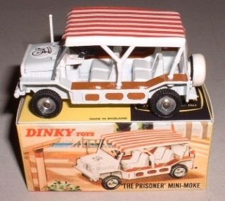 Dinky Toys 106 The Prisoner Mini Moke Patrick McGoohan
