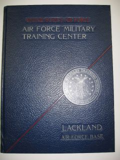 Lackland AFB 1986 yearbook. 64 pg mint US Air Force. Squadron 3701