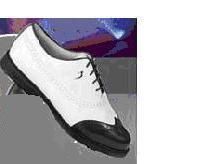New Ladyfairway Golf Shoes 3809 Size 8 5N Black White