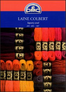 One 8.7yd Skein DMC Wool Needlepoint Tapestry Yarn ~ 100s of Colors
