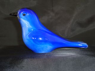 Langham Glass Bluebird Sculpture
