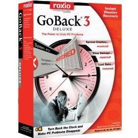 New Roxio Goback 3 Deluxe System Recovery Software