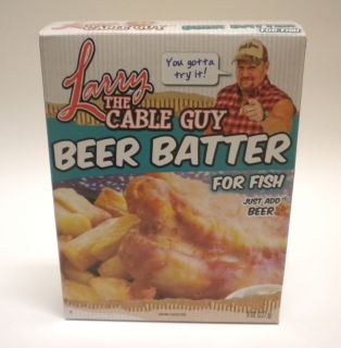 Larry the Cable Guy Beer Batter for Fish Mix 8 oz Just Add Beer! Git R
