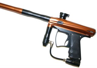 Used Macdev Drone Paintball Gun Marker Brown