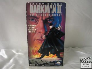 Darkman 2 The Return of Durant VHS Larry Drake 096898213134