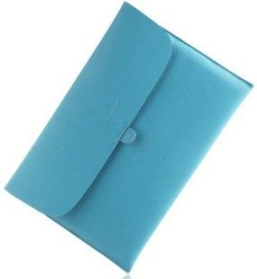 13 3Leather Case Bag Sleeve for MacBook Pro Laptop Blue
