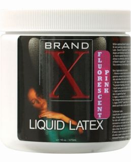  Latex 16 oz Fluorescent PINK Black Light Liquid Latex Body Paint