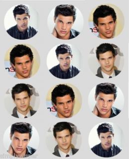 24x Jacob Black Fairy Cup Cake Toppers Taylor Lautner