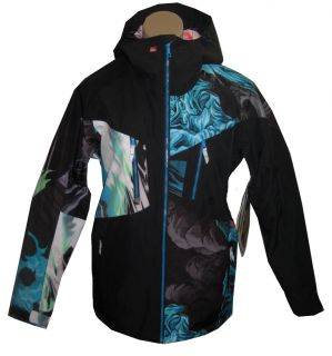 Quiksilver Mens Travis Rice Gore Tex Jacket Snowboard M Black $500