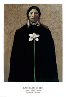 Orchid by Lawrence w Lee Native American Indian Print