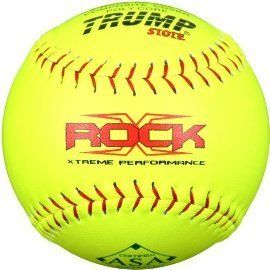 Trump X Rock Softballs 52/300 ASA Composite Leather * Free Shipping