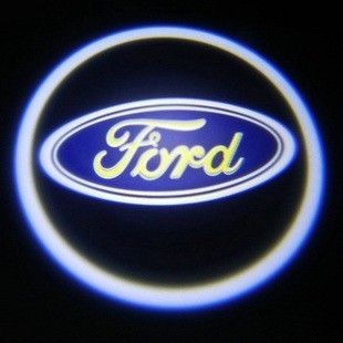 Car Emblem Badge Ford LED Laser Projection Lamp x 2