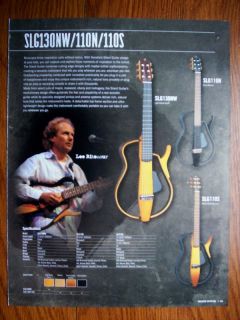 Lee Ritenour Yamaha Silent Guitar Picture Page SLG