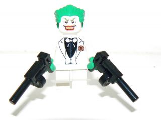 Custom Lego Batman White Joker Original Green Hair Joker