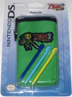 Nintendo DS Zelda Starter Kit Wrap Sleeve Stylus New
