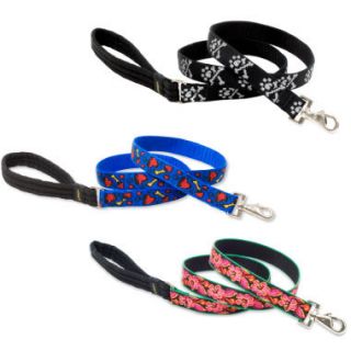 Lupine 1 inch Width Leashes in 4 Foot 6 Foot Lengths