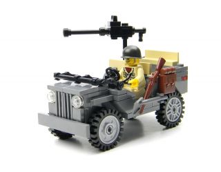 Custom Lego Willys World War 2 Jeep Army Builder Complete Set