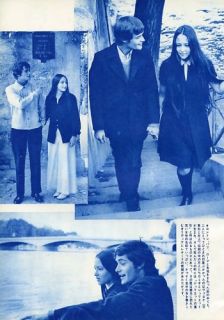 LEONARD WHITING & OLIVIA HUSSEY 1969 JPN PICTURE CLIPPING (2) Sheets #