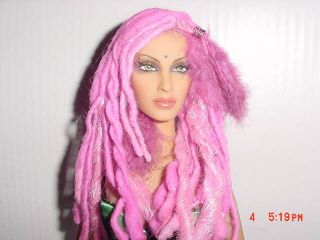 RAJA Venus Hard Cap Doll Wig Laurie Lenz Angels Wigs Fantasy Flamingo